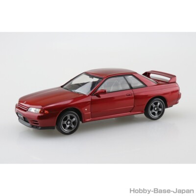 【新品／5台セット】NISSAN KWAM0-36186 BNR32レッドパール Nissan R32 Skyline GT-R(Red Pearl)1/32 AOSHIMA The SnapKit No.14-E