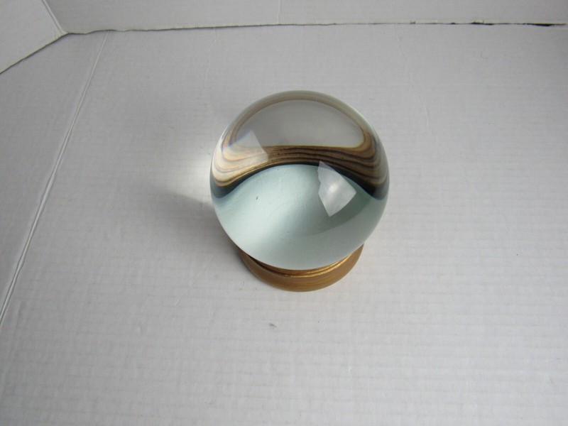 4" x 4" Water-Filled Glass Crystal Ball Oriental Trading Company