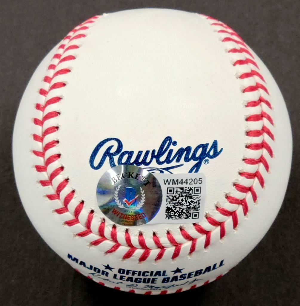 Michael McGreevy signed Rawlings OML Baseball Cardinals ~ Beckett