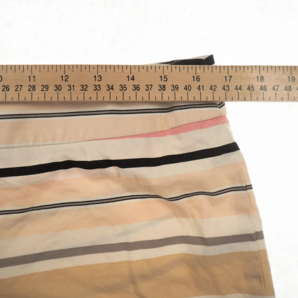 Pantalones cortos chinos a rayas Cynthia Rowley para mujer 10 Foto 2 de 4