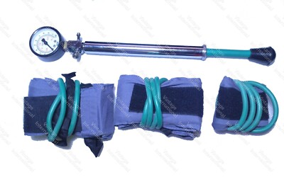 3 Manschetten Manuelles Pneumatisches Tourniquet System Mit Tasche ECs