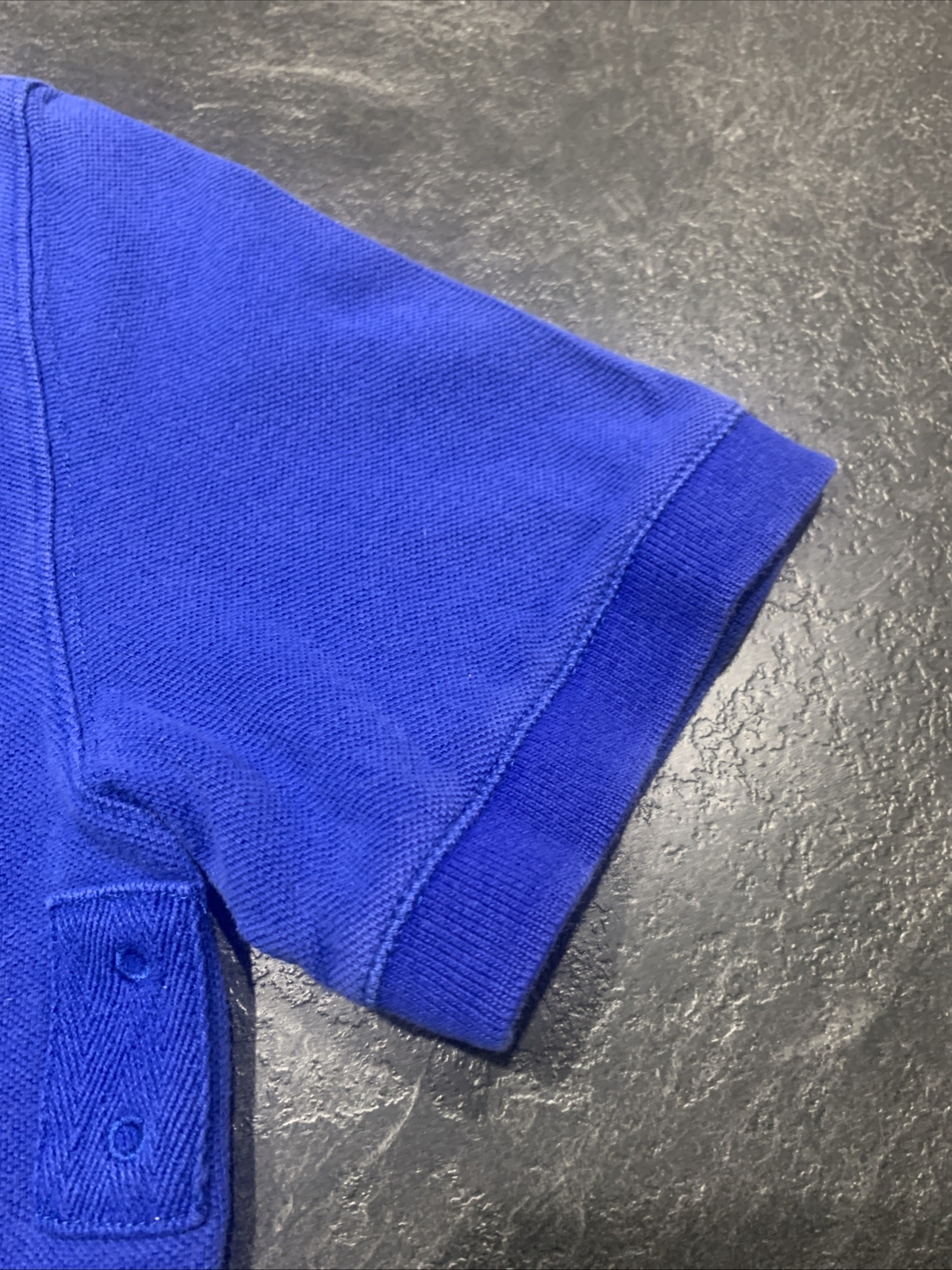 Polo Ralph Lauren Camicia Big Pony Ragazzo Y2K Blu Arancione L 14 16 Polo S S