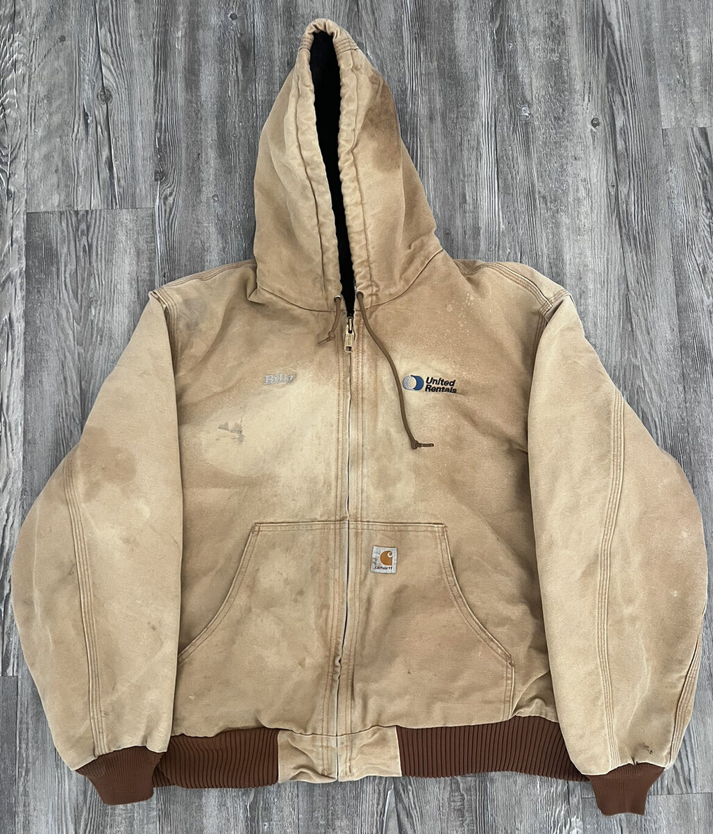 Vintage Carhartt J140 Thrashed Duck Canvas Hooded Work Vintage Carhartt J140 Thrashed Duck Canvas Hooded Work