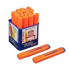 TRATTO VIDEO ARANCIONE FILA EVIDENZIATORE BARATTOLO 20 PEZZI