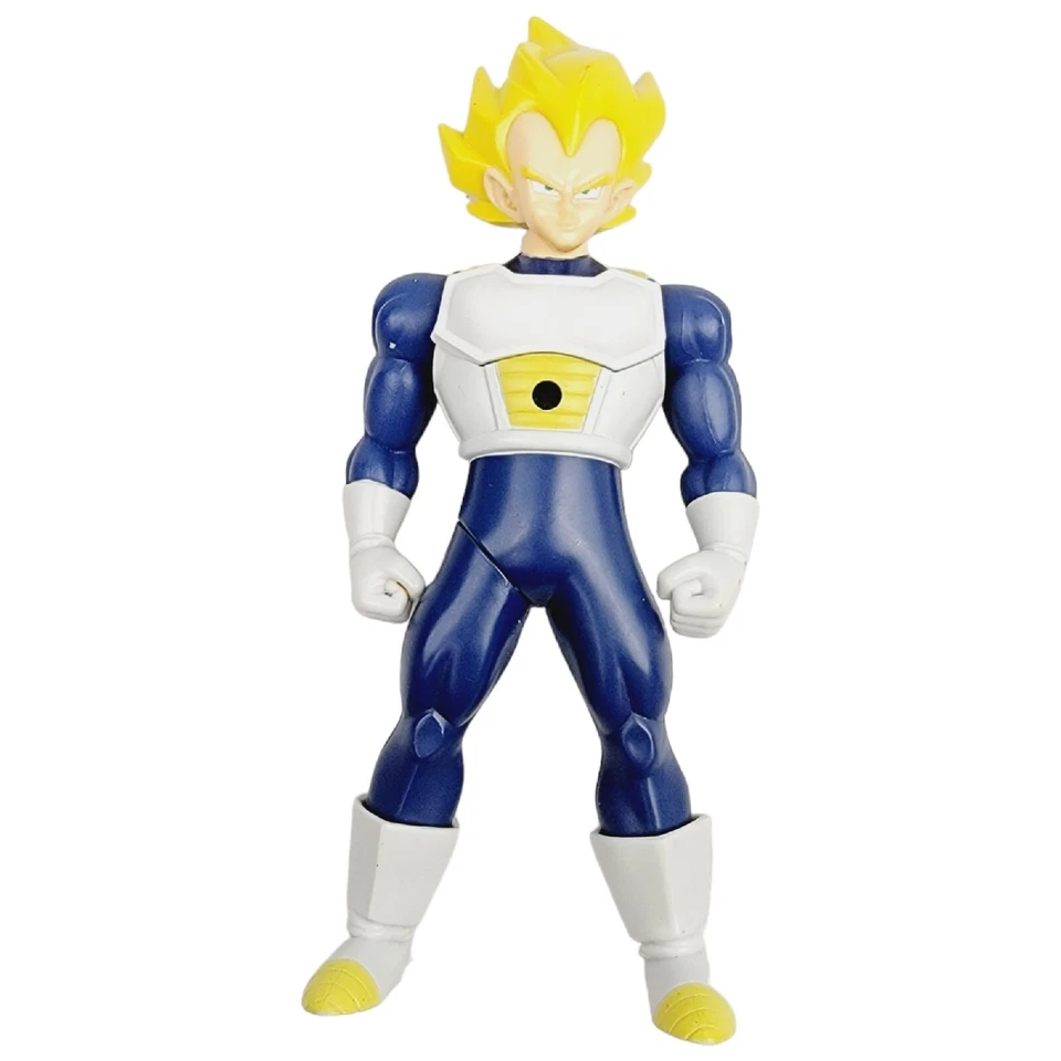 Figura de acción Dragon Ball Z Power Booster Super Saiyan Vegeta 7,5" - Bandai 2008 Foto 3 de 4