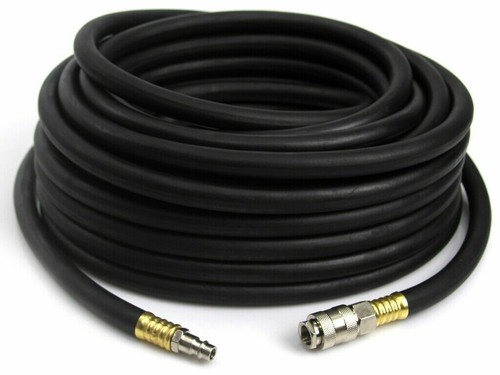 Tubo aria compressa flessibile 20 metri interno 10mm attacchi raccordi rapidi - Foto 2 di 4