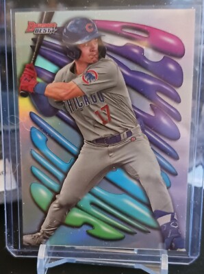 2023 Bowman s Best SHELLACKED MATT SHAW CUBS Nice Insert