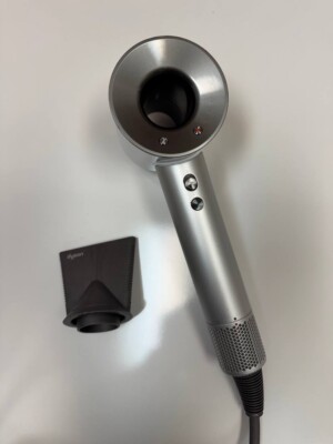 Dyson Supersonic HD08 グレー Dyson HD07 Supersonic – Real Dyson Hair Dryer – Silver/White – Pro