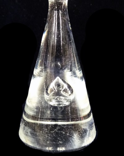 HOLMEGAARD PRINCESS Teardrop Small Brandy 3 7/8" tall NEW NEVER USED Denmark - Picture 7 of 9