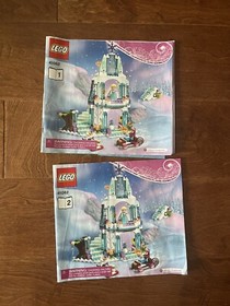 EUC LEGO Frozen Disney Princess Elsa's Sparkling Ice Castle 41062 Complete Set