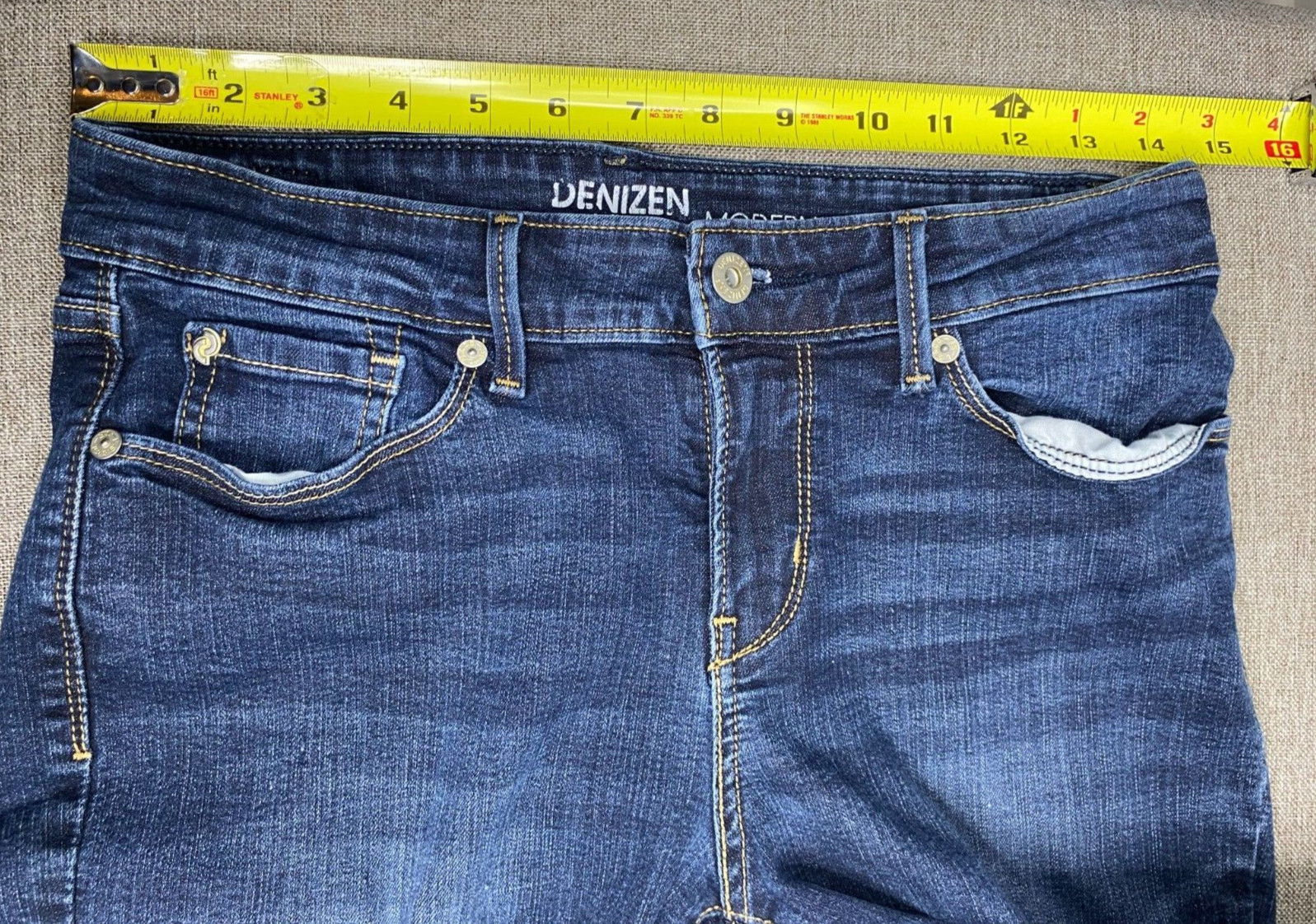 Levi's Denizens Modern Boot Cut Denim Jeans Women's 6… Gem