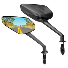 Vintage Bike Mirror - Metal Bicycle Rearview Mirrors for Bike Handlebars