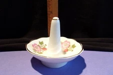 Ashleydale England  Ring Dish /Trinket Fine Bone China,flowers & berries 