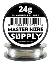 MWS - Kanthal A1 - 25 ft - 24 Gauge - Round Wire