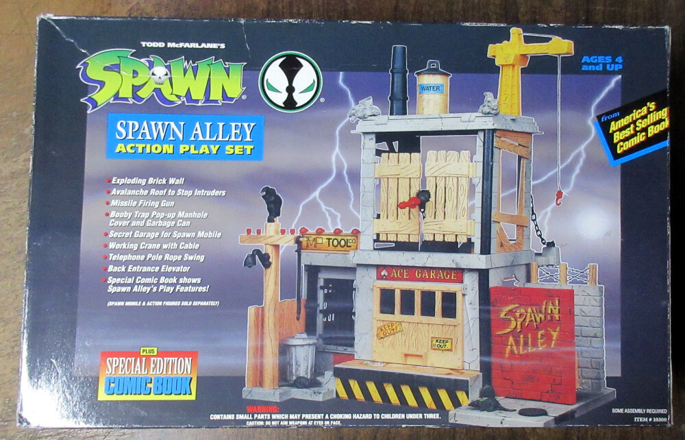 spawn alley action playset