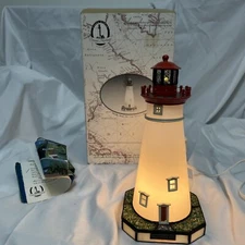 Forma Vitrum  Stained Glass LightHouse Marblehead OH Signed By Artist