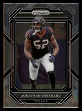 Jonathan Greenard 2022 Panini Prizm #118 Houston Texans