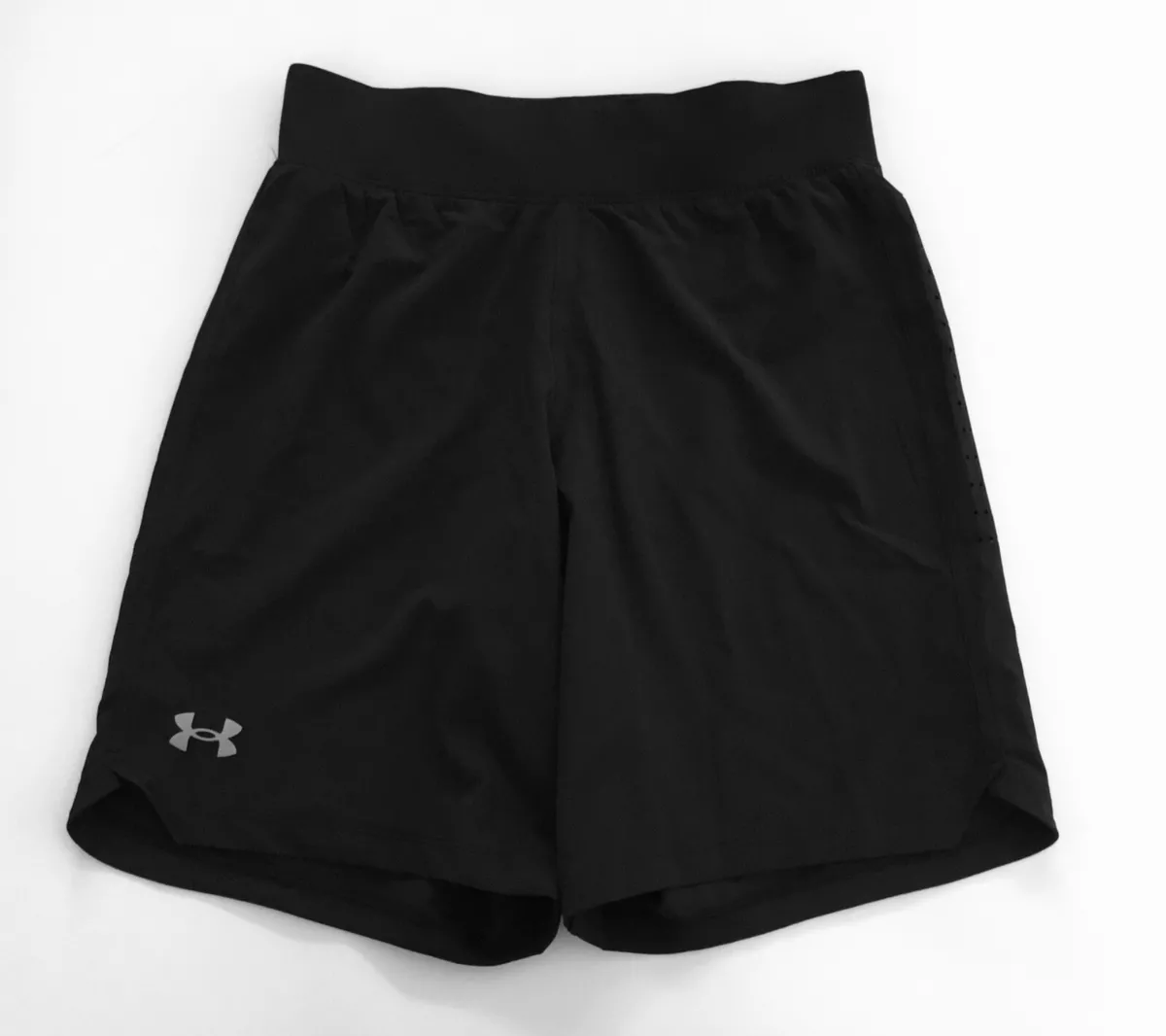 Under Armour Men SpeedPocket 9” Lined Running Shorts 1376998 Black 001 Size  2XL