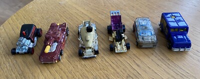 Hotwheels Vintage Cars 6 -Eg Shift Kicker,Baby Boomer,Invader All Vgc