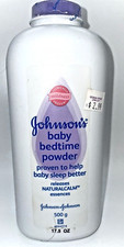 Johnsons Baby Bedtime Powder 500g Naturalcalm sealed Malaysia Singapore 2011