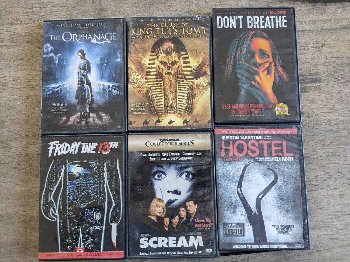 Lot of 6 Horror Movies DVD See Pictures for Titles eBay
