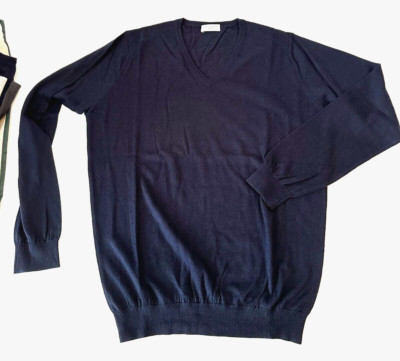 Callisto Campora Naples Cashmere and Silk V-Neck Cashmere