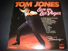 Tom Jones Record, Tom Jones Live In Las Vegas Album, LP, Vinyl, London Records