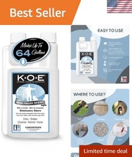K.O.E. Kennel Odor Eliminator Concentrate 16 oz - Safe  Effective Fresh Scent