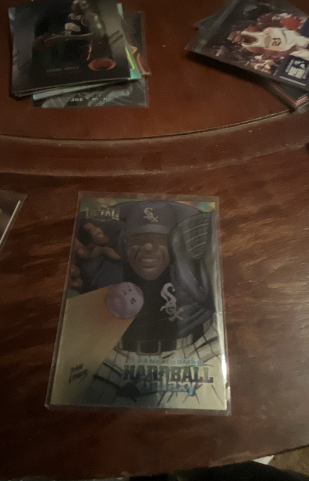 1998 Metal Universe - Hardball Galaxy Frank Thomas #215