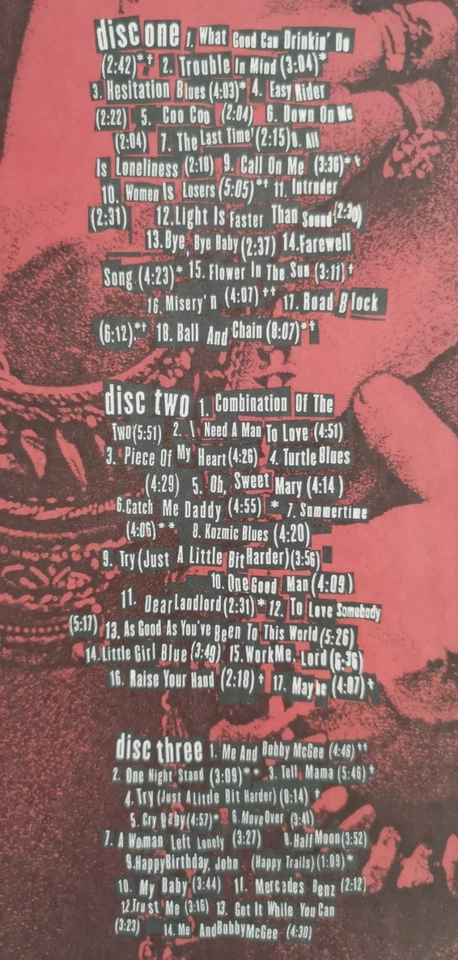 Janis Joplin - Janis, Deluxe 3 CD-Box, neuwertig - Bild 2 von 4