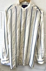 Ralph Lauren, Silk, Long Sleeved, Striped, Men's UK M