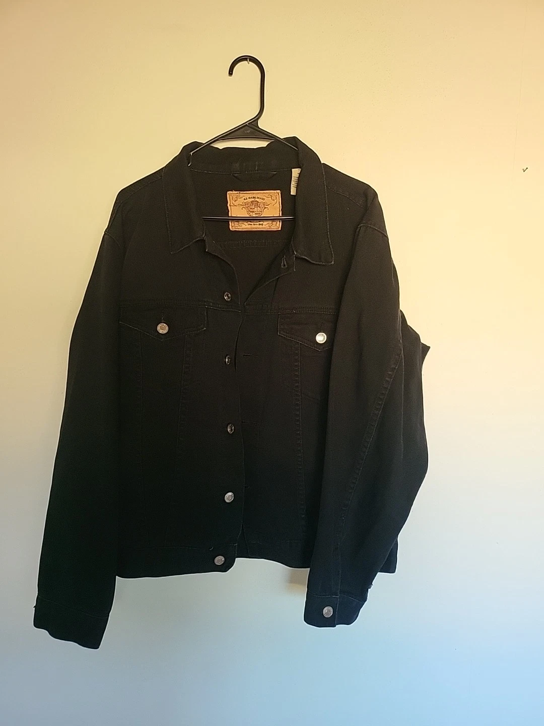 Black Denim Jacket Pj Mark