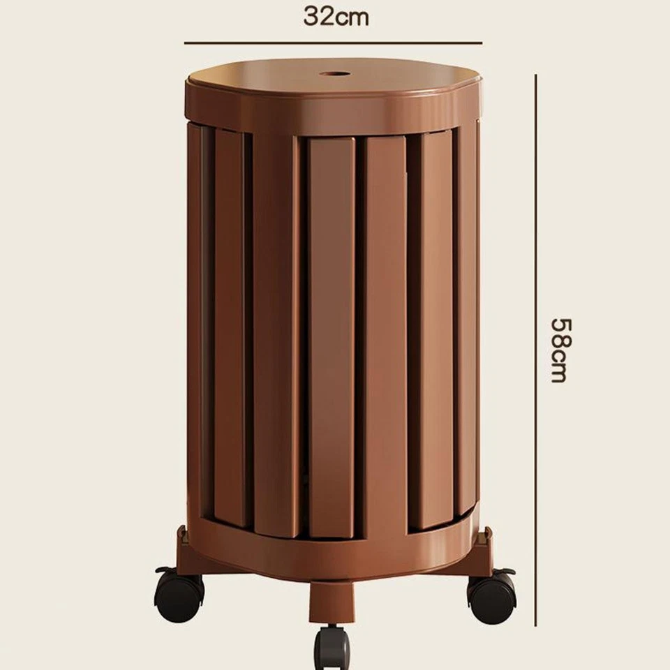 Stackable Stools Set with Wheels Stacking Stools Set Space Saving Elegant Sofa - Image 4 of 4