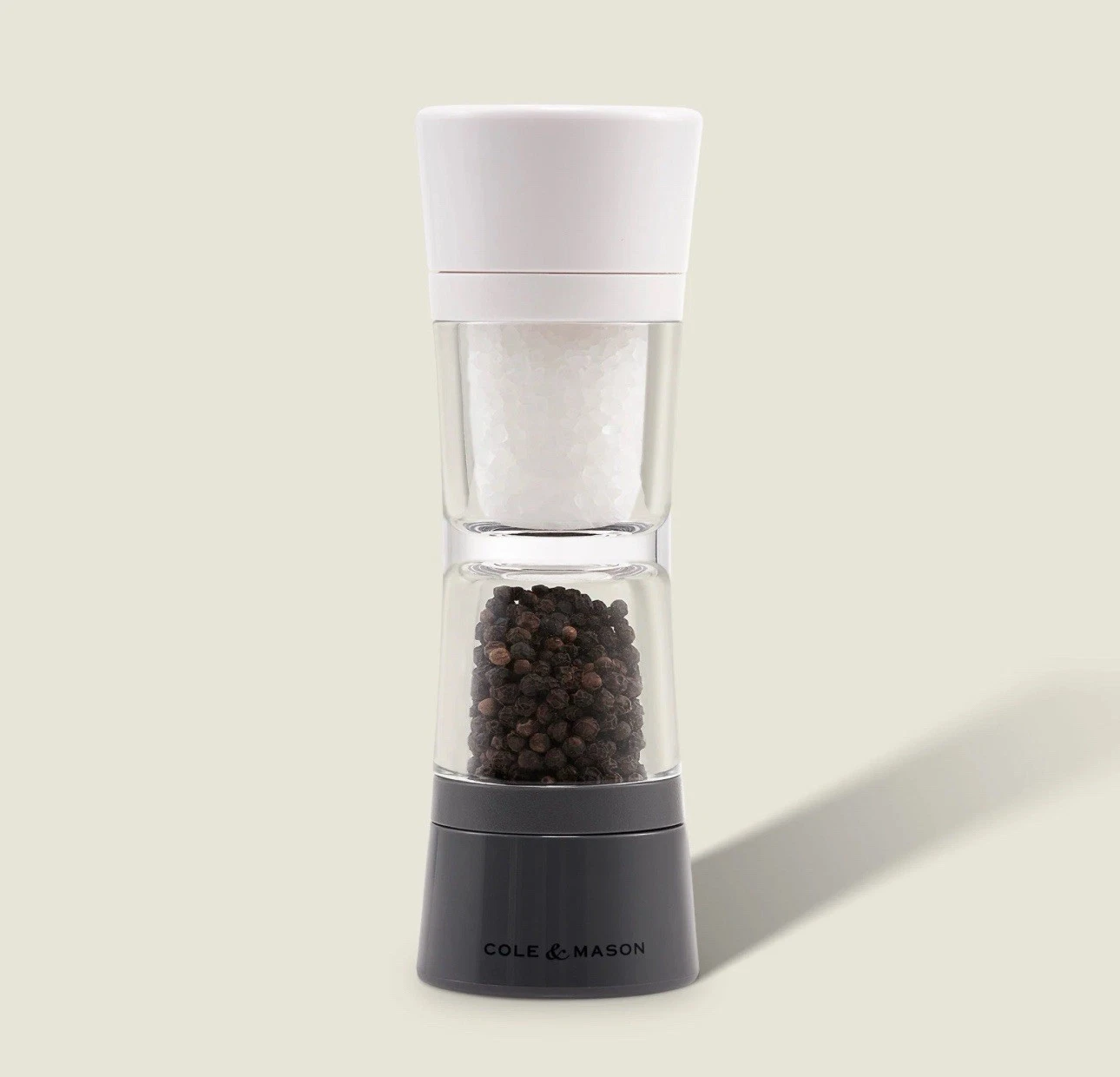 Sur La Table Cole & Mason Lincoln Duo Salt & Pepper Grinder Combo Mill 2 in 1