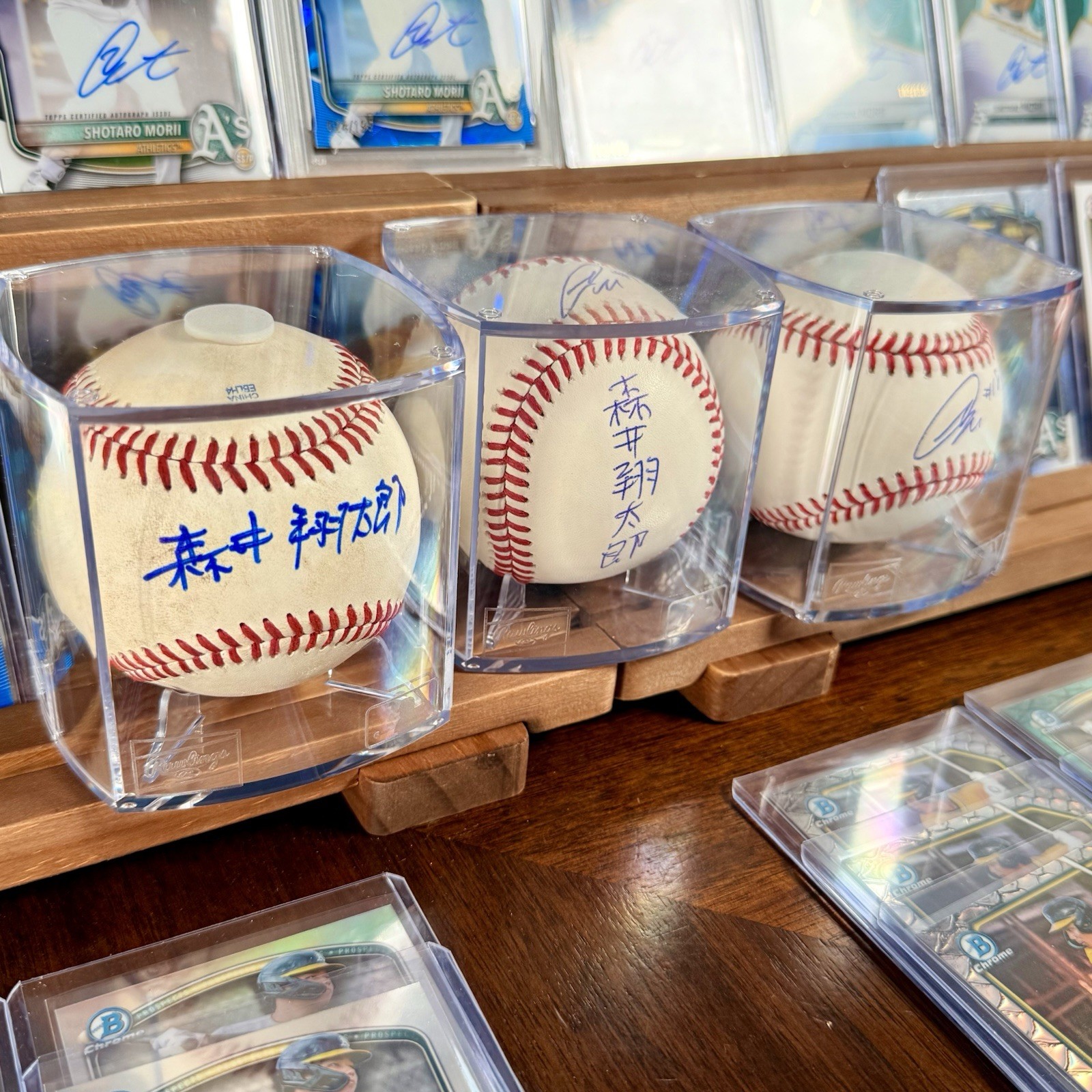 HUGE LOT (115) SHOTARO MORII Auto, Refractor, PSA 10, KANJI, Ball, Next Ohtani view 7