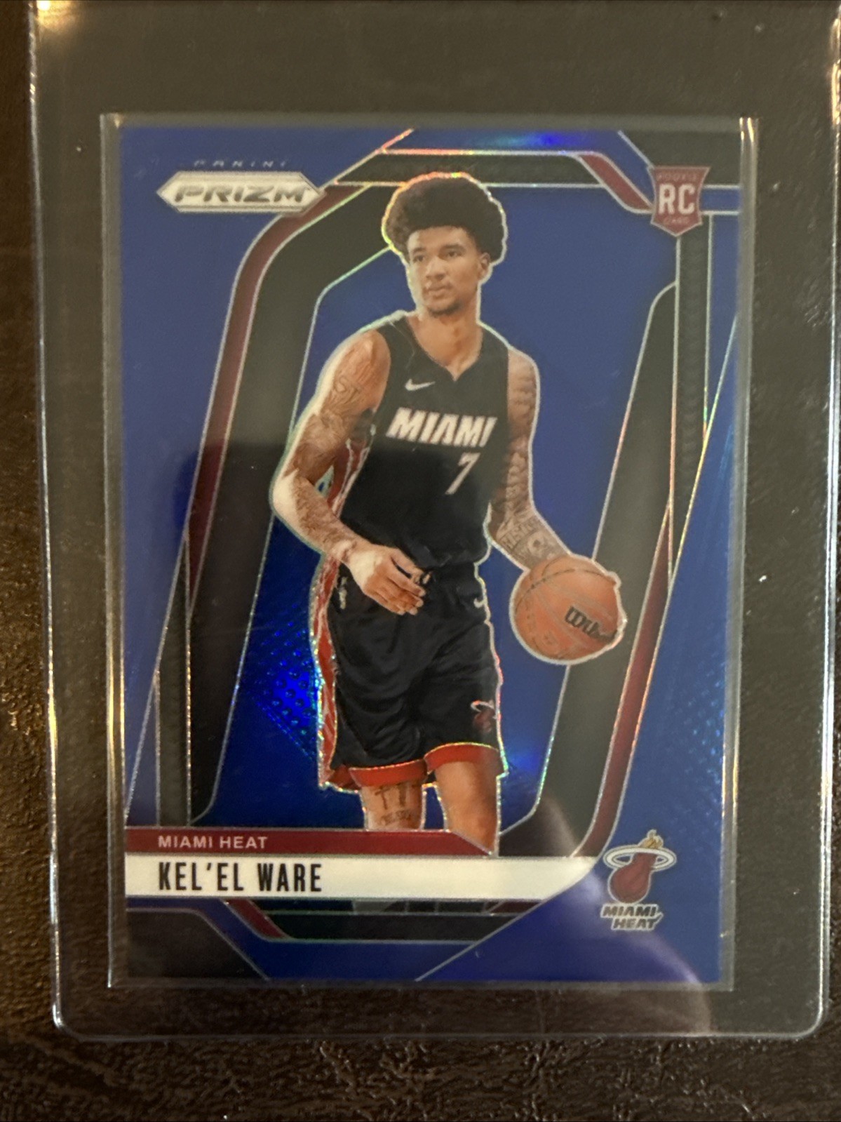 2024-25 Panini Prizm - Kel'el Ware #248 Blue Prizm /199 (RC)