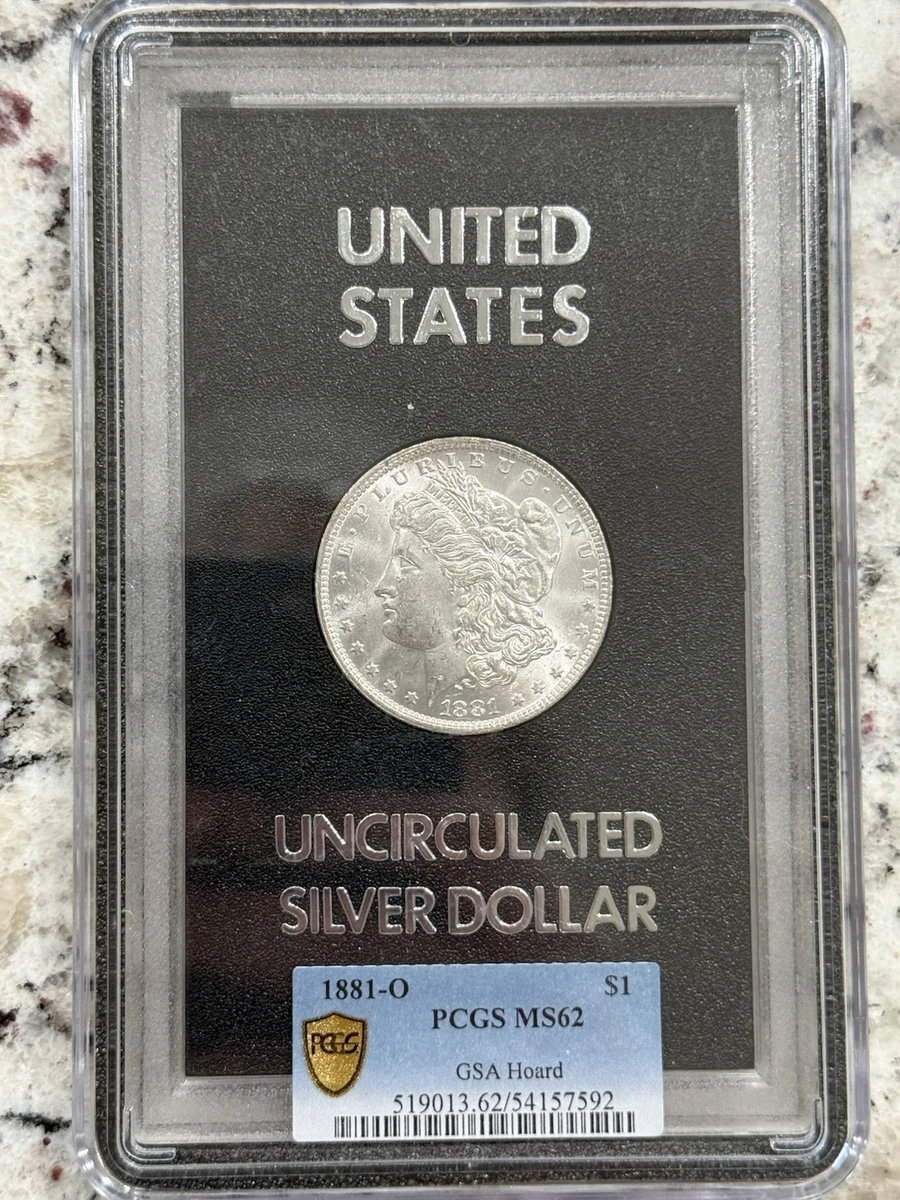 MS 62 Graded 1881 Year Morgan US Dollars (1878-1921) for sale | eBay