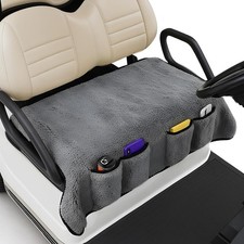 Long Plush Golf Cart Seat Cover 50.5" x 31.7" Universal Golf Cart Seat Towel