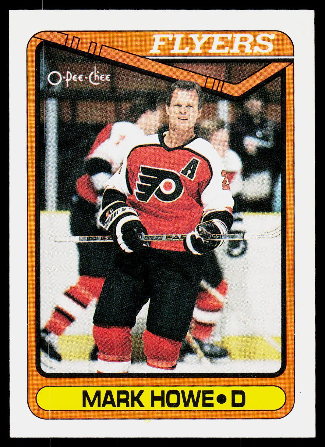 1990-91 O-Pee-Chee Mark Howe #185 Philadelphia Flyers
