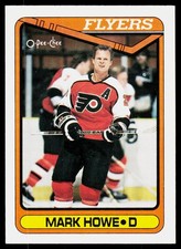 1990-91 O-Pee-Chee Mark Howe #185 Philadelphia Flyers