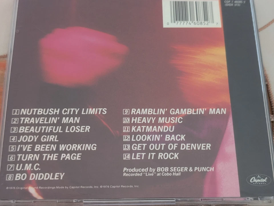 Bob Seger & Silver Bullet Band - Live Bullet - 1976 Nutbush City Limits Travelin - Bild 4 von 4