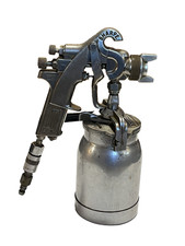 Sharpe Model 775 Paint Sprayer Air Spray Gun With 10 Tip Model 450 Hopper Sharpe Model 775 Paint Sprayer Air Spray Gun With 10 Tip Model 450 Hopper