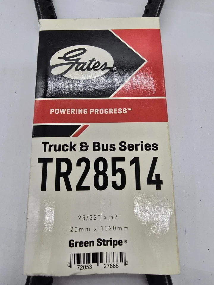 Accessory Drive Belt-Truck and Bus V-Belt Gates TR28514 USA - Image 3 of 3