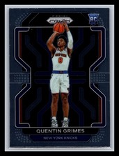 Quentin Grimes Rookie New York Knicks 2021-22 Panini Prizm #285