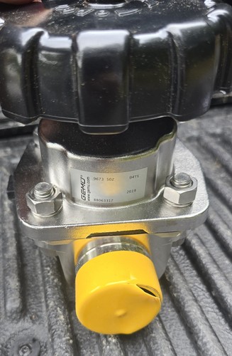 *NUOVO* Gemu 9673-50Z-04TS Valvola a membrana operatore e valvola di ritegno SA182 F315 - Foto 2 di 5