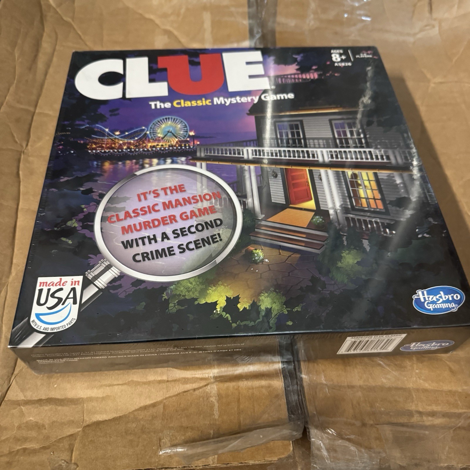 NEW Clue The Classic Mansion Murder Mystery Game Hasbro 2013 Edition Sealed