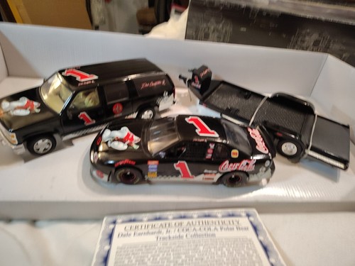 Brookfield 1998 Dale Earnhardt Sr./Jr. Coca-Cola 1:24 Diecast Cars & Trailer New - Picture 3 of 12