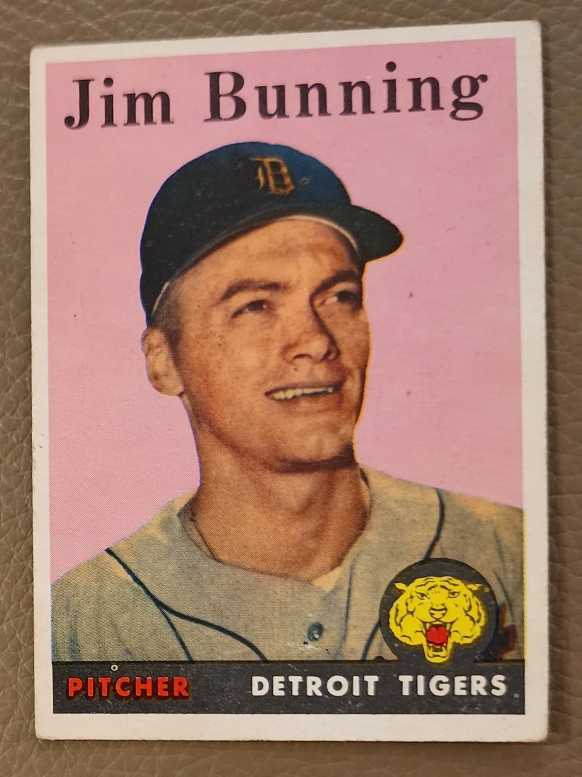 1958 Topps Jim Bunning #115 Detroit Tigers EX+