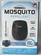 Thermacell E55 Mosquito Repellent - Black NEW-In Unopened BOX 