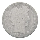 1898 Barber Half Dollar Estate Coin Collection *342